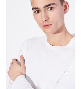 Armani Exchange Camiseta Maglia blanco