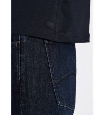 Armani Exchange Maglione in maglia blu scuro