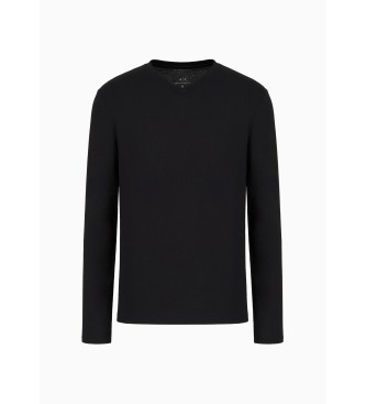 Armani Exchange Maglietta Maglia Nera