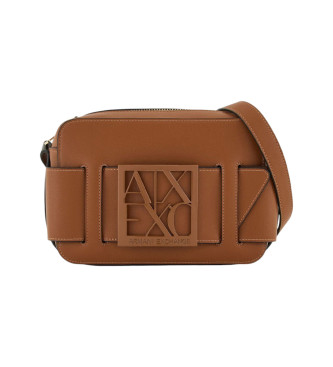 Armani Exchange Borsa a tracolla marrone