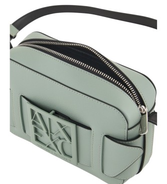 Armani Exchange Grne Umhngetasche