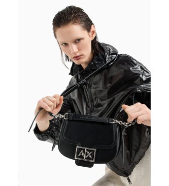 Armani Exchange Czarna torba na ramię