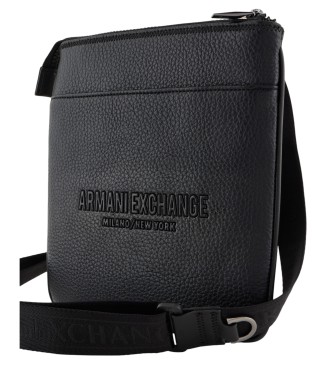 Armani Exchange Bolso bandolera negro