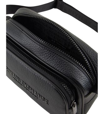 Armani Exchange Bandolera 2 bolsillos negro