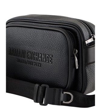 Armani Exchange Umhngetasche 2 Fcher schwarz