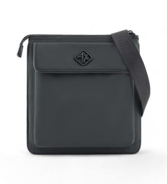 Armani Exchange Bandolera Coat black