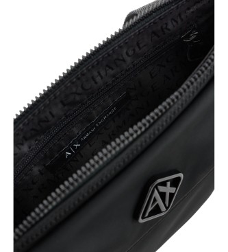 Armani Exchange Bandolera Coat black