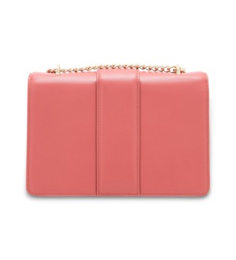 Armani Exchange Logo Metal coral bag
