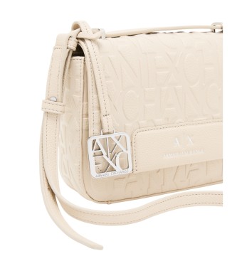 A|X Armani Exchange Saco de mensageiro Valley branco