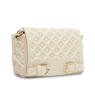 Armani Exchange Mini shoulder bag white