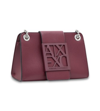 Armani Exchange Forma burgundy bag
