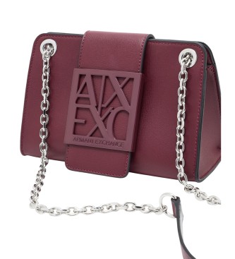 Armani Exchange Forma burgundy bag