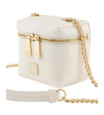Armani Exchange Mini sac seau blanc