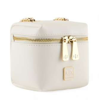 Armani Exchange Mini sac seau blanc