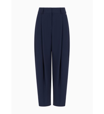 Armani Exchange Rechte marine broek