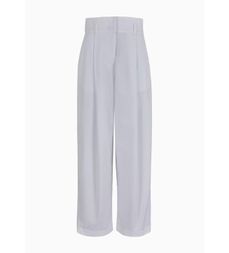 Armani Exchange Pantalon Tall white