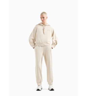 Armani Exchange Pantaloni da jogging beige