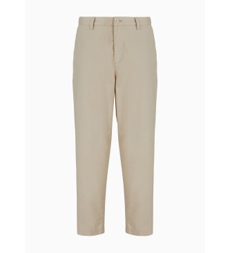 Armani Exchange Beige patch trousers