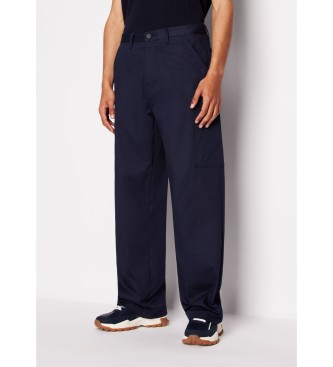 Armani Exchange Pantaln Elstico Sarga marino