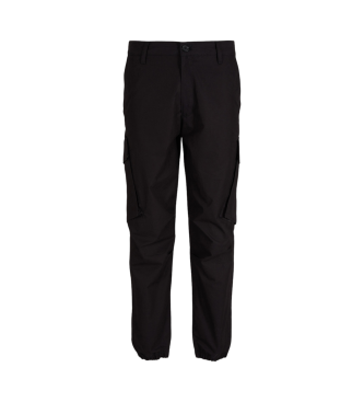 Armani Exchange Pantaloni cargo jogger neri