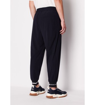 Armani Exchange Navy casual trousers
