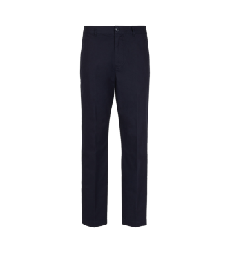 Armani Exchange Navy chino trousers