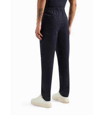 Armani Exchange Pantaloni chino blu scuro