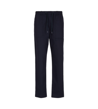 Armani Exchange Pantaloni chino blu scuro