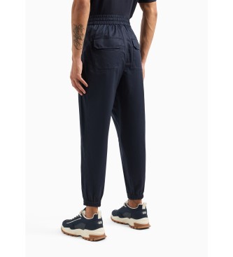 Armani Exchange Pantalon jogger marine