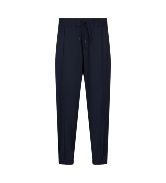 Armani Exchange Pantaloni da jogging blu scuro