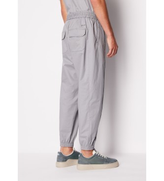 Armani Exchange Graue Jogginghose