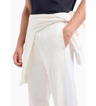 Armani Exchange Pantaln jogger blanco