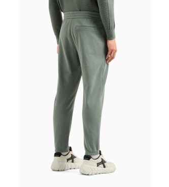 Armani Exchange Basic trousers green