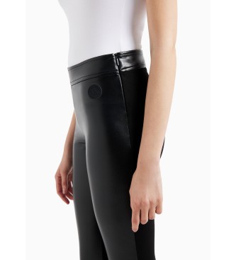 Armani Exchange Black legging trousers