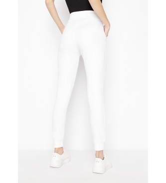 Armani Exchange White jogger trousers