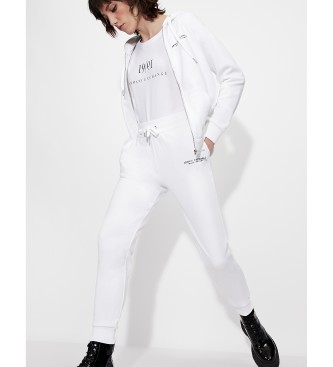 Armani Exchange Pantalones jogger blanco