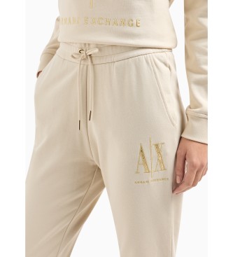 Armani Exchange Beige legging broek
