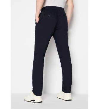 Armani Exchange Pantaloni casual blu scuro