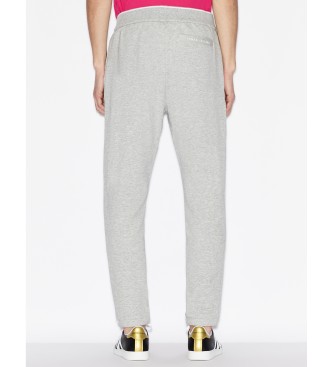 Armani Exchange Pantaln jogger de felpa gris