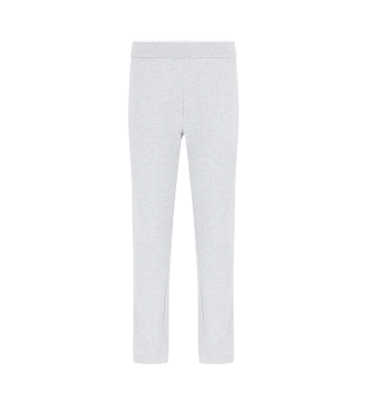 Armani Exchange Pantaln jogger de felpa gris