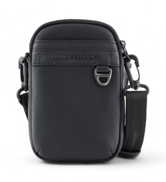 Armani Exchange Bandolera regulable negro