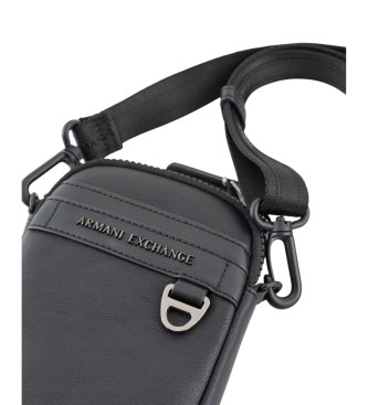 Armani Exchange Tracolla nera regolabile