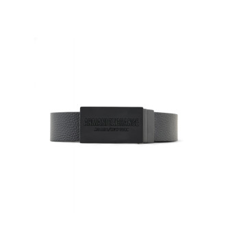 Armani Exchange Cinturn Plate negro