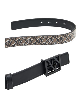Armani Exchange Brązowy pasek