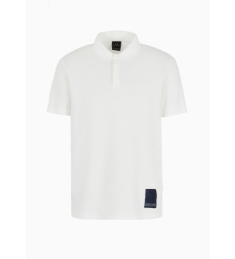 Armani Exchange Camisa plo branca Baixa
