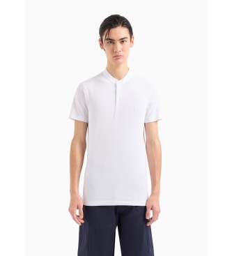 Armani Exchange Korejska bela polo majica