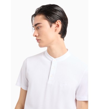 Armani Exchange Korejska bela polo majica