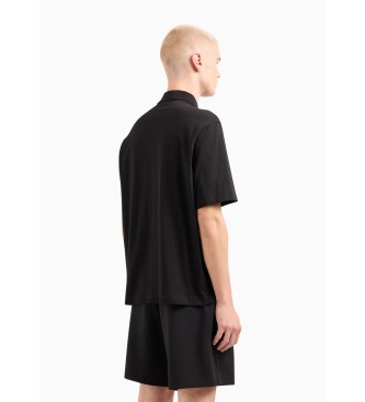 Armani Exchange Black polo shirt