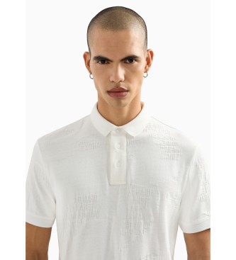 Armani Exchange Polo Relief wei