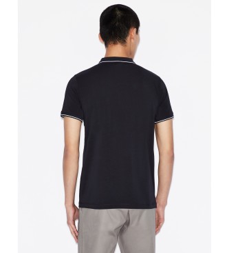 Armani Exchange Koszulka polo Up navy